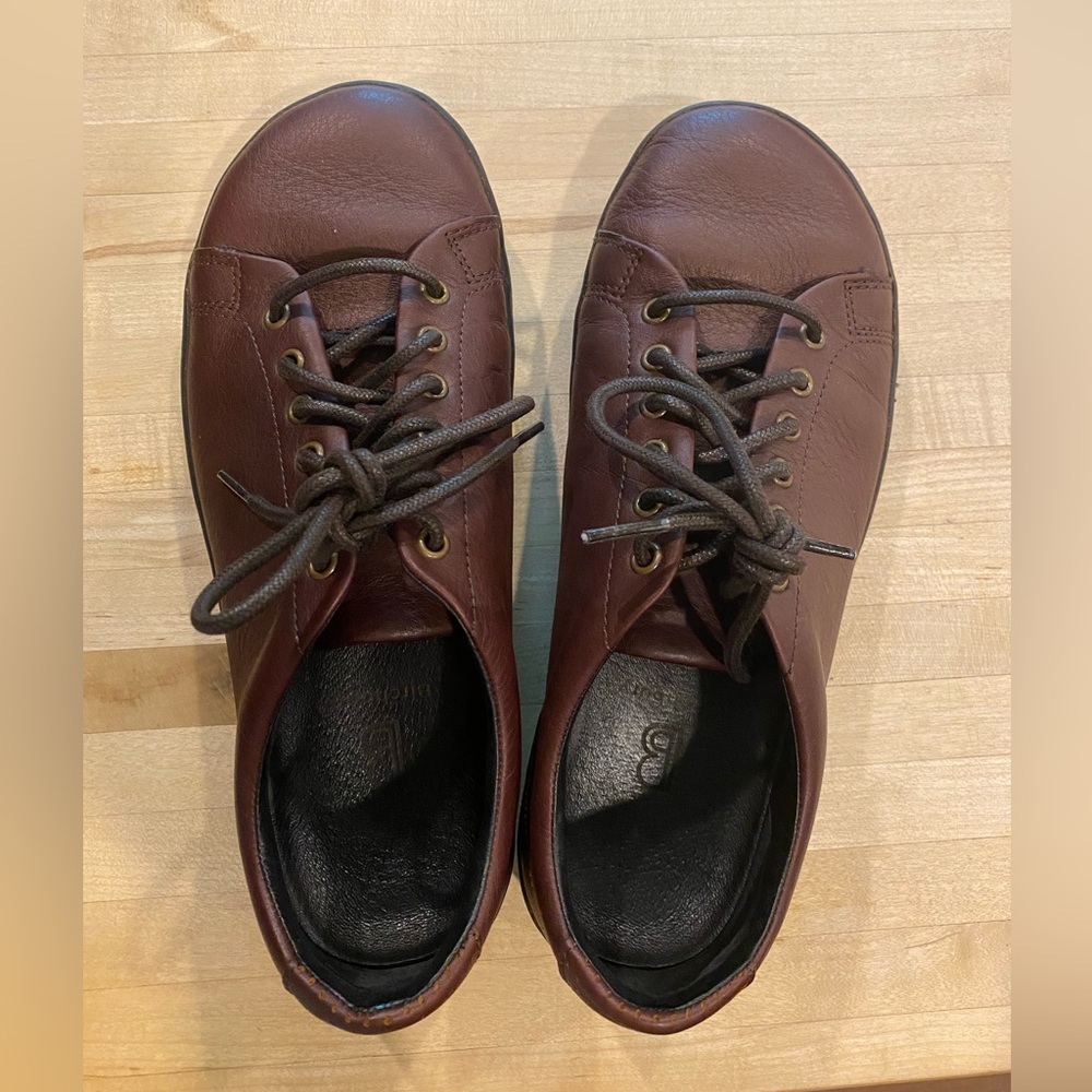 COPY - Birchbury Bramford minimalist brown leather sneakers. M7 W9 EU39.